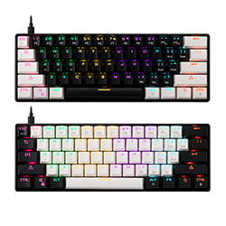 AURA GK2 Multicolor Mechanical Gaming Keyboard | GAMDIAS
