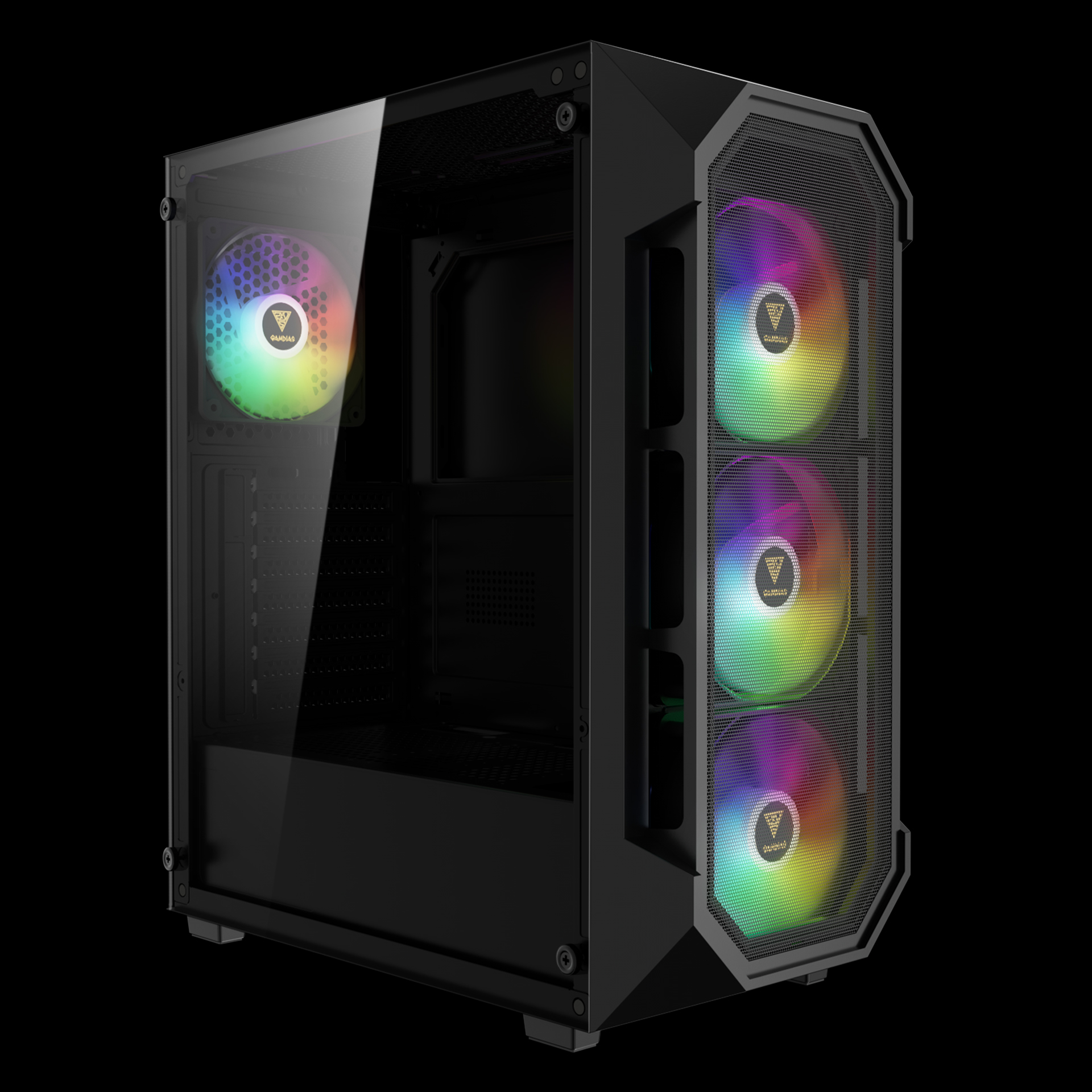GAMDIAS AURA GC1 ゲーム PC ケース ミッドタワー Amazon.co.jp: GAMDIAS AURA GC1 ゲーム PC ケース ミッドタワー