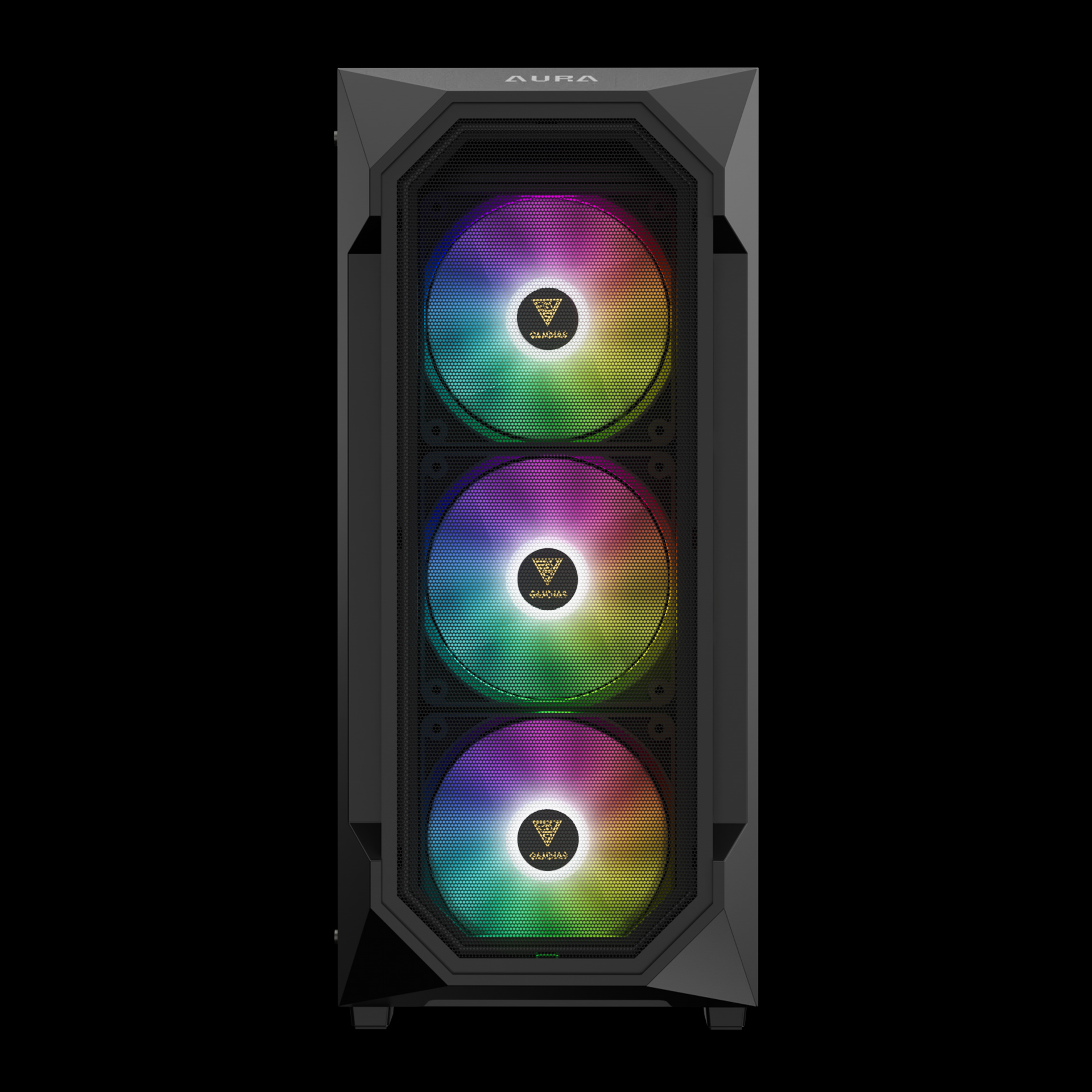 GAMDIAS AURA GC1 ゲーム PC ケース AURA GC1 ELITE Mid-Tower Case | GAMDIAS