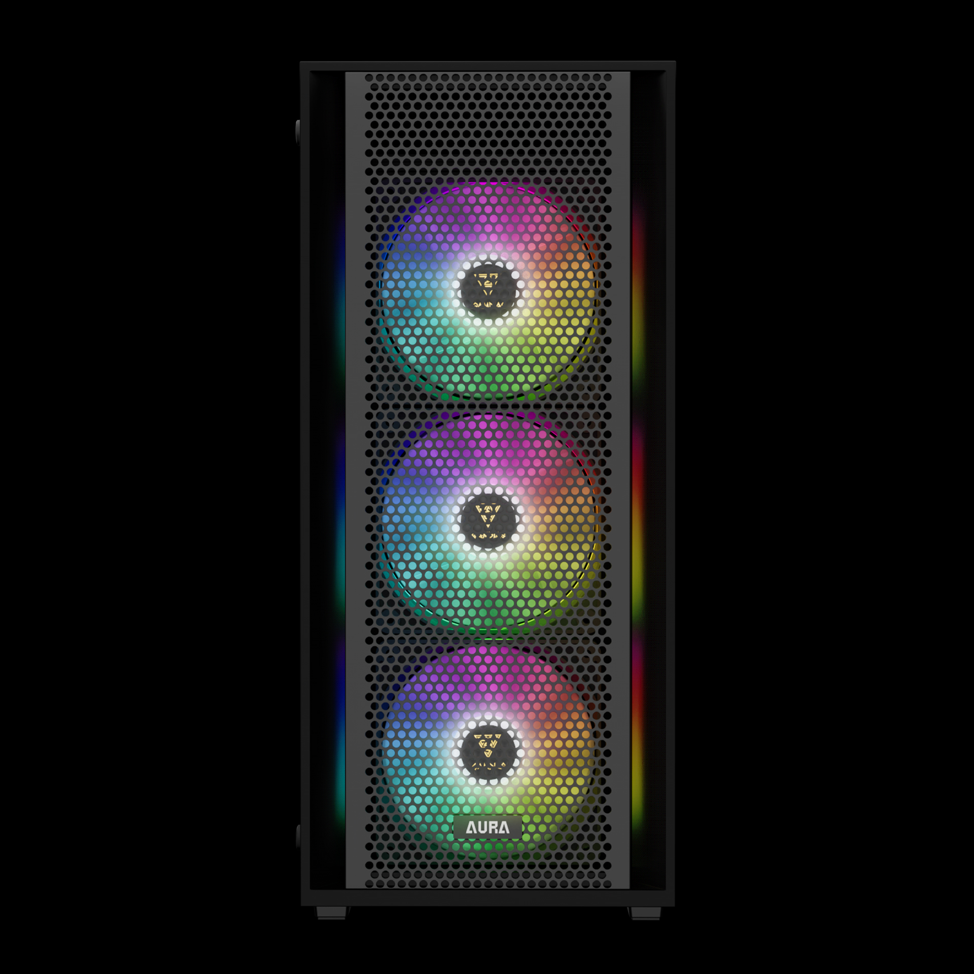 Caja PC ATX Gamdias Aura GC2 Elite Mesh Negro (4 ventiladores incluidos) »  Chollometro