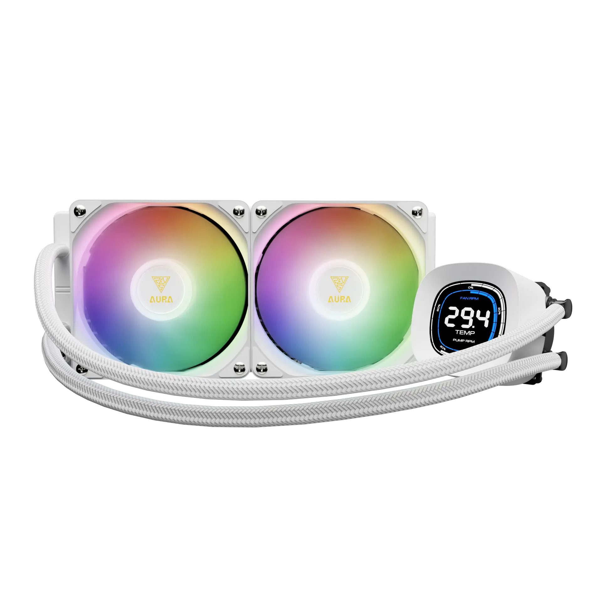 Gamdias AURA GL240 V2 White All-in-One Liquid CPU Cooler
