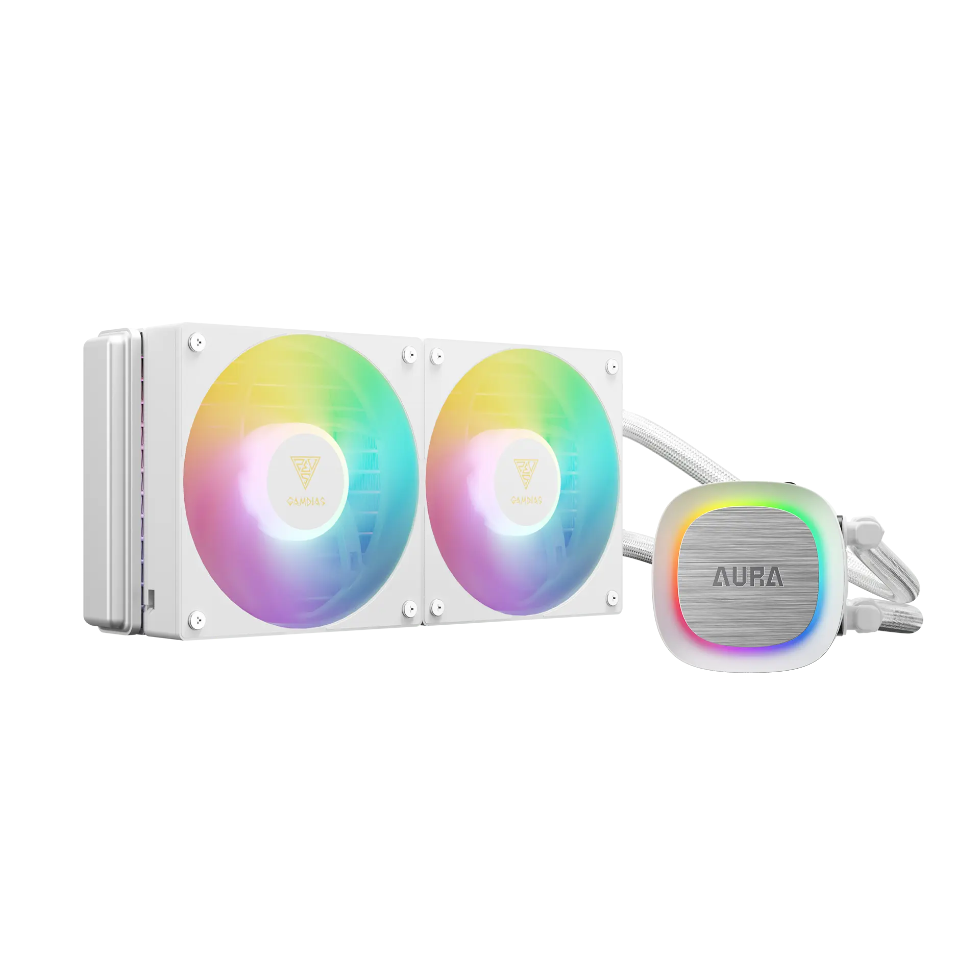 Water Cooler GAMDIAS AURA GL240 V2 Branco