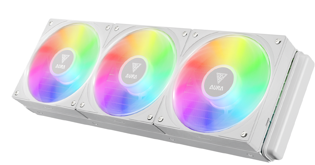 GAMDIAS 360mm 簡易水冷 AURA GL360 V2 ARGB 白 Amazon.com: GAMDIAS Aura GLV2 360mm AIO Liquid CPU Cooler