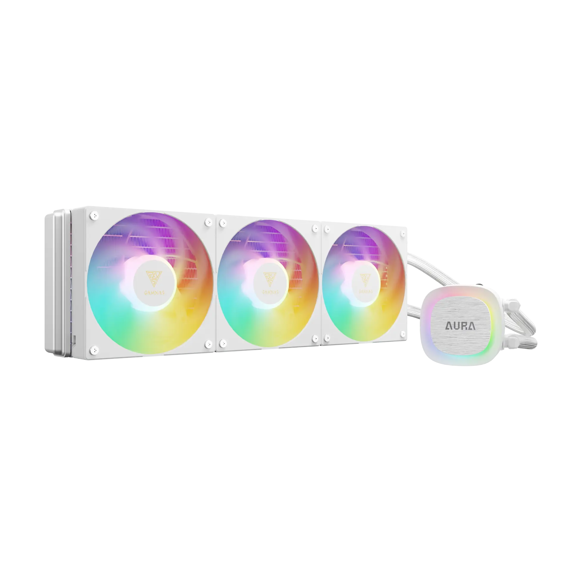 Water Cooler GAMDIAS AURA GL360 V2 Branco