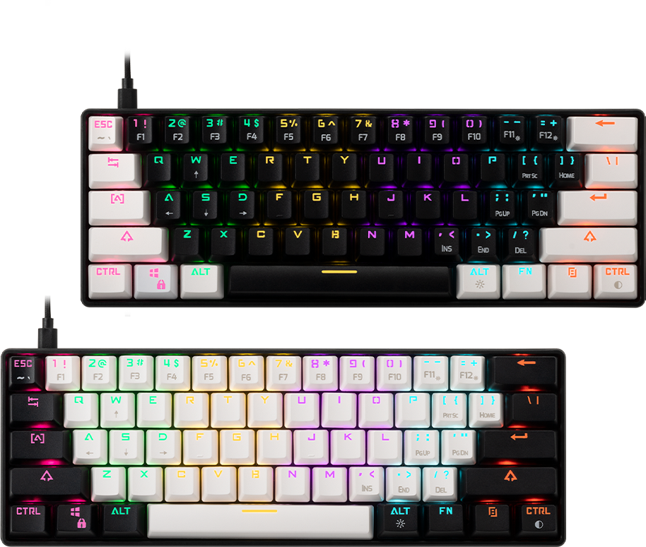 AURA GK2 Multicolor Mechanical Gaming Keyboard