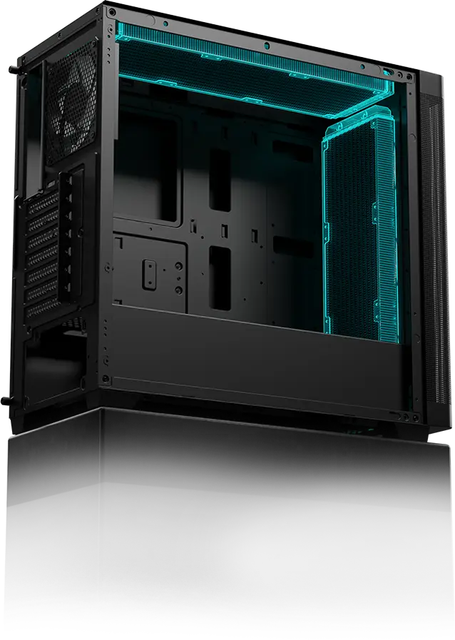 Gamdias Athena M3 ARGB Mid-Tower Black Gaming Case (with 4 X ARGB Fans) 2