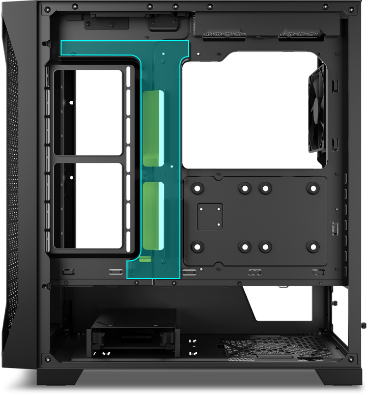 ATHENA P1 LITE Mid-Tower Case | GAMDIAS