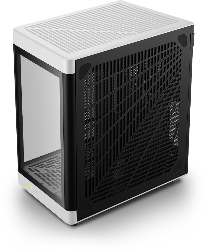 Gamdias Neso P1 BW (ATX) Full Tower Cabinet (Black And White)
