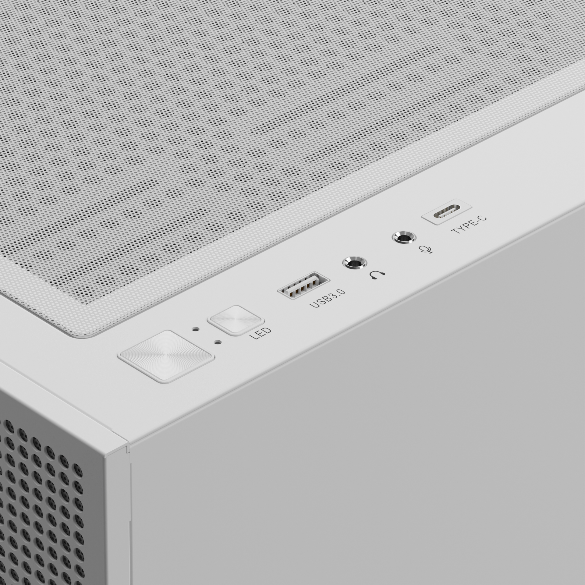 TALOS E3 MESH ELITE WH Mid Tower Case | GAMDIAS