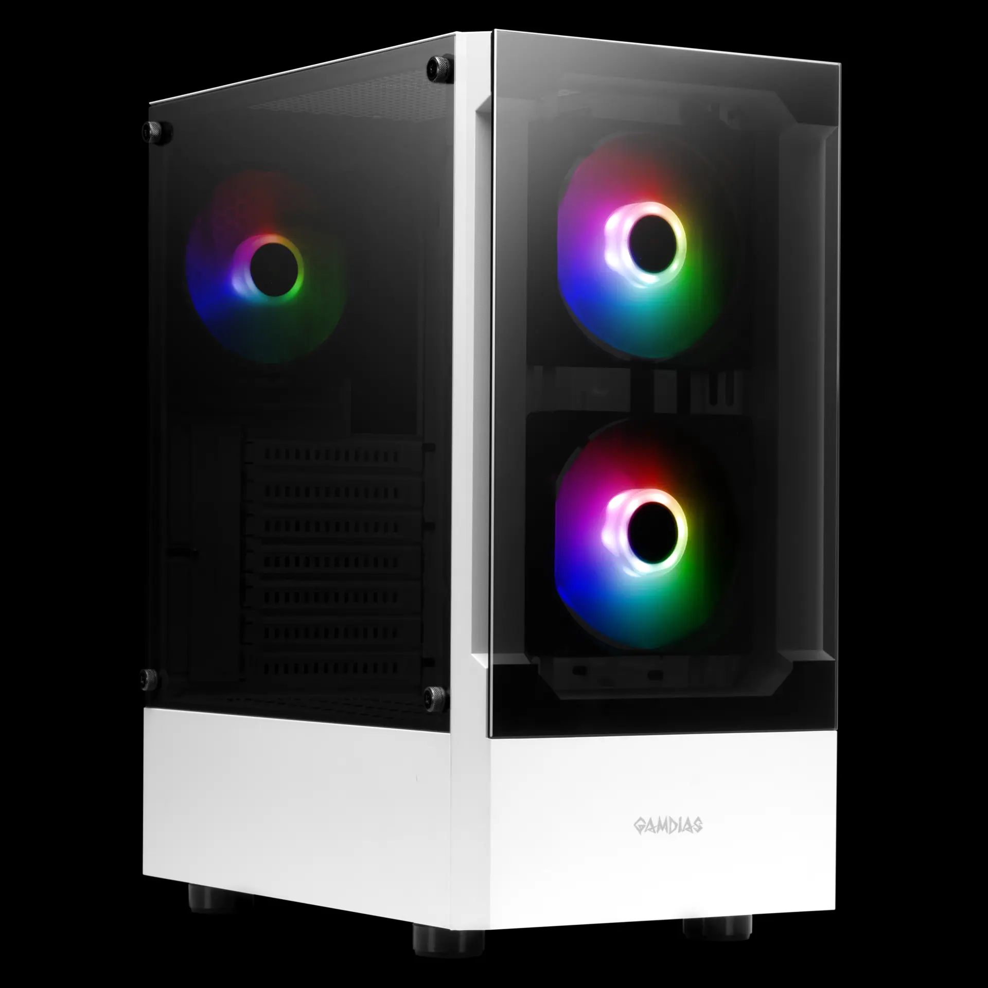 TALOS E3 WH Mid Tower Case | GAMDIAS