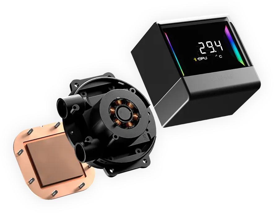 CHIONE E4-240 V2 AIO Liquid Cooler | GAMDIAS