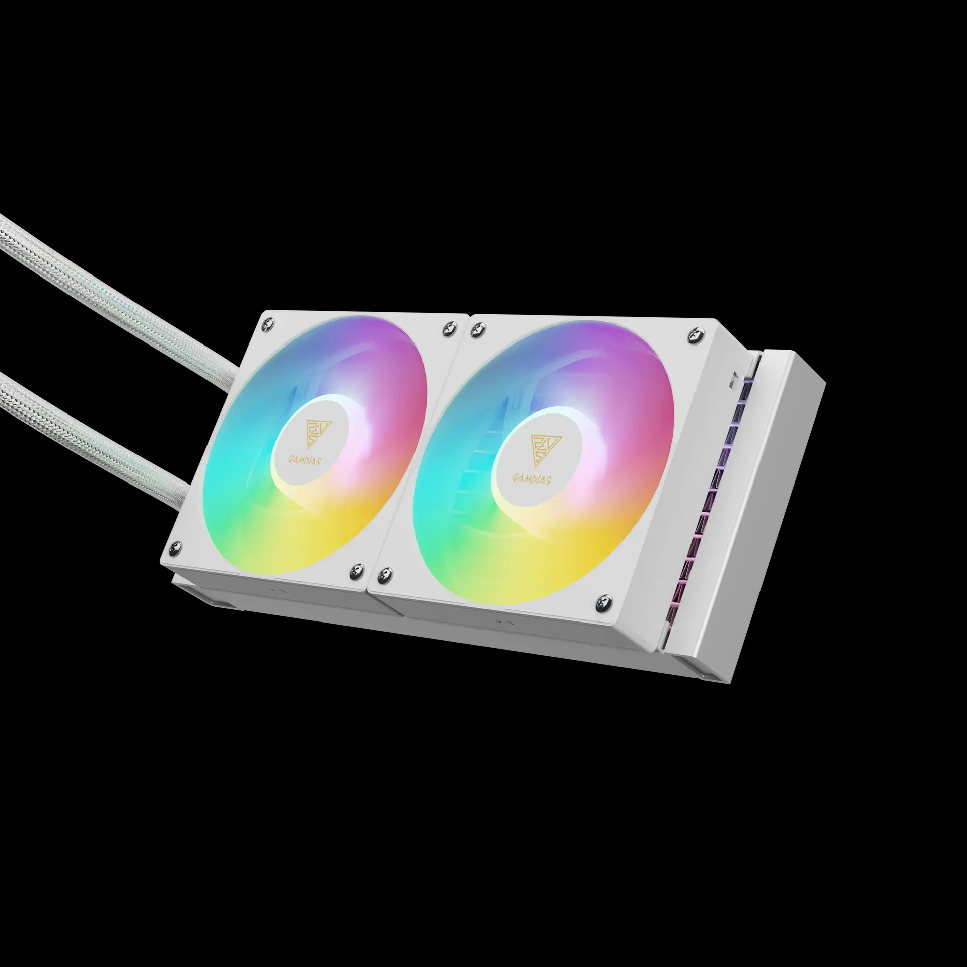 CHIONE E4-240 V2 WH AIO Liquid Cooler | GAMDIAS