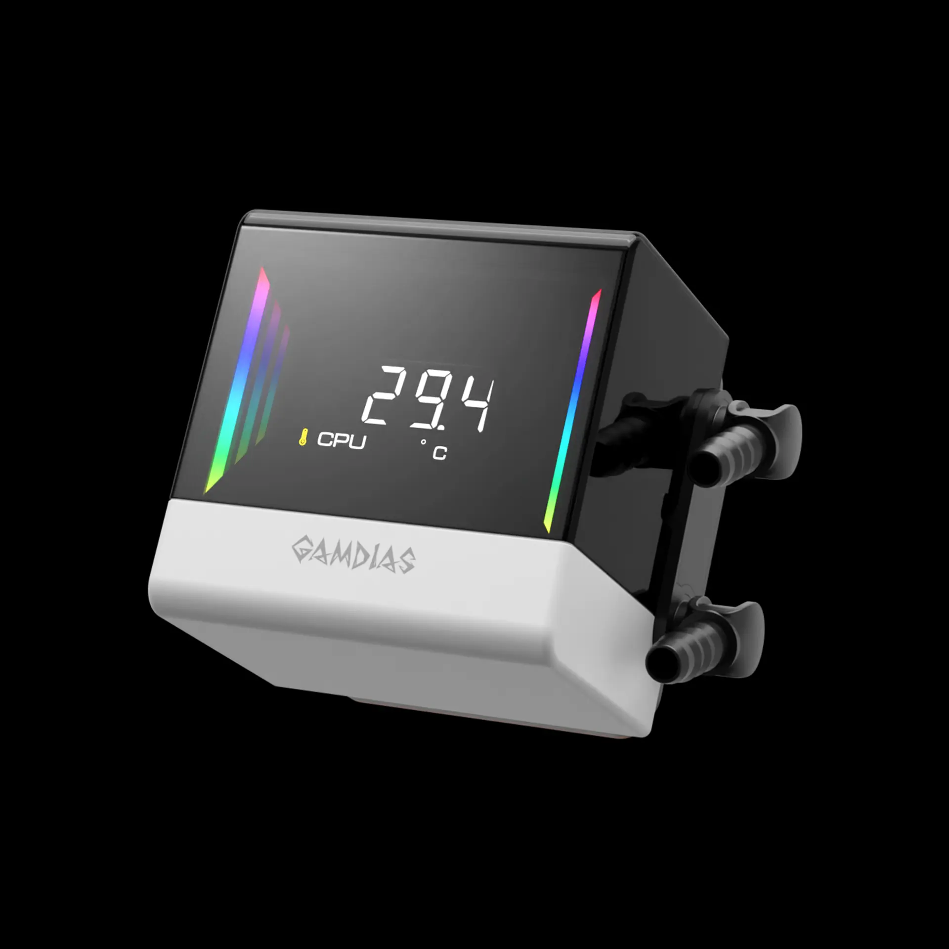 CHIONE E4-240 WH AIO Liquid Cooler | GAMDIAS