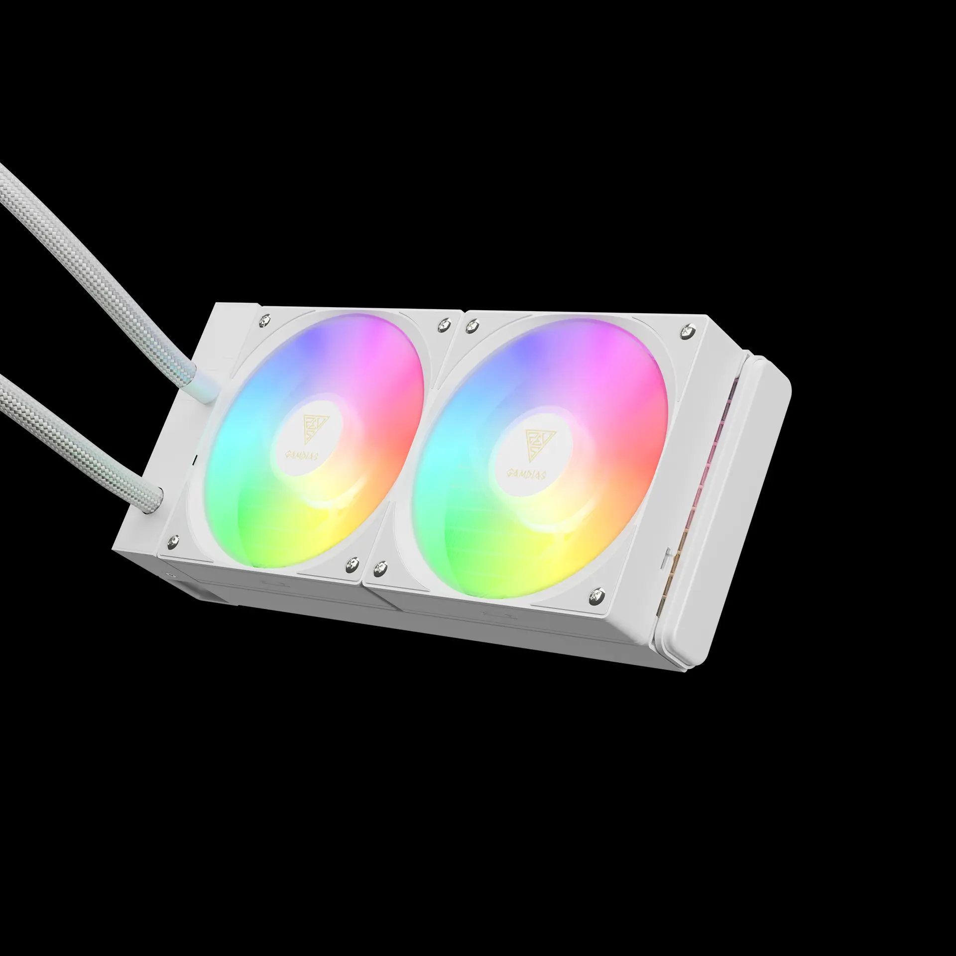 CHIONE E4-240 WH AIO Liquid Cooler | GAMDIAS