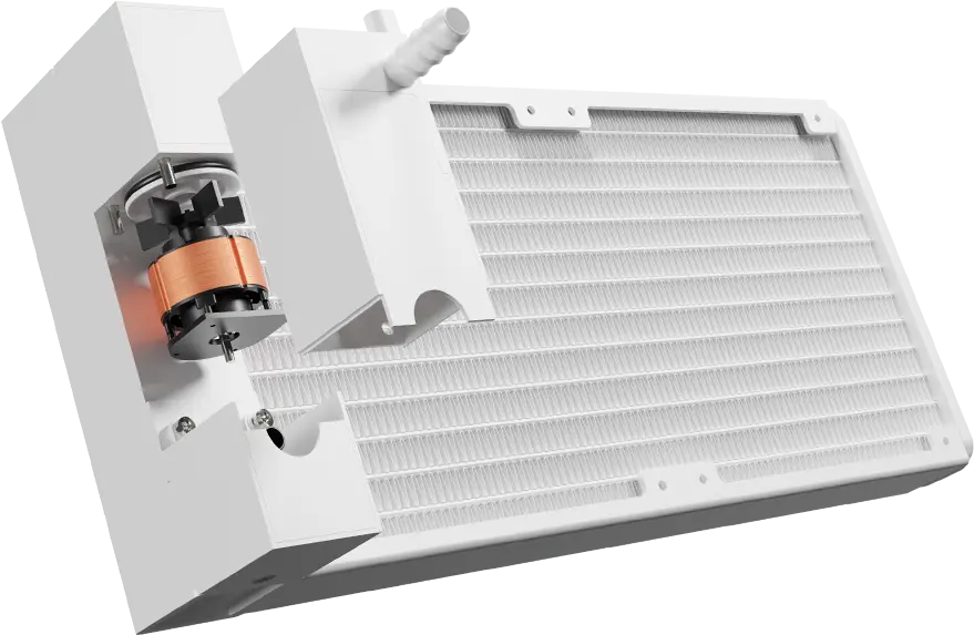 CHIONE E4-240 WH AIO Liquid Cooler | GAMDIAS