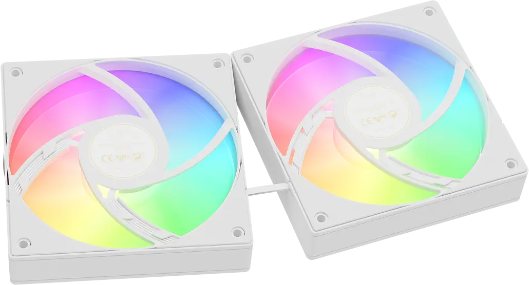 CHIONE E4-240 WH AIO Liquid Cooler | GAMDIAS