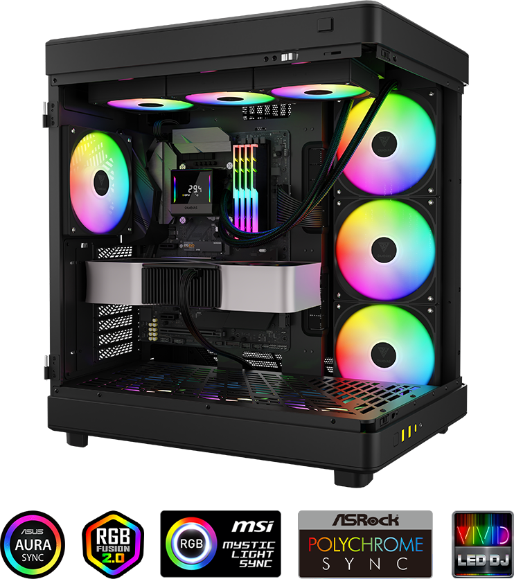 CHIONE E4-420 AIO Liquid Cooler | GAMDIAS