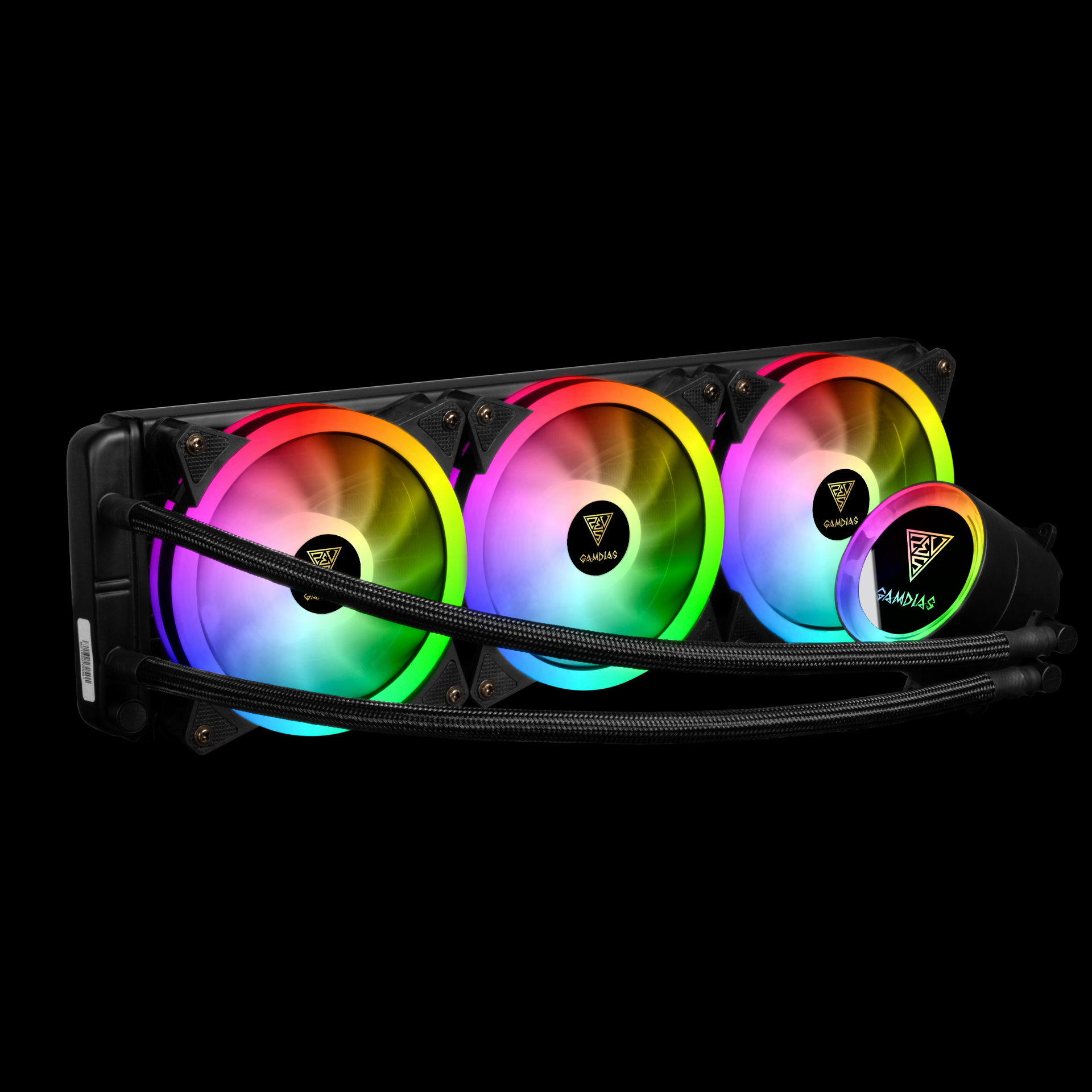 CHIONE P2-360R AIO Liquid Cooler | GAMDIAS