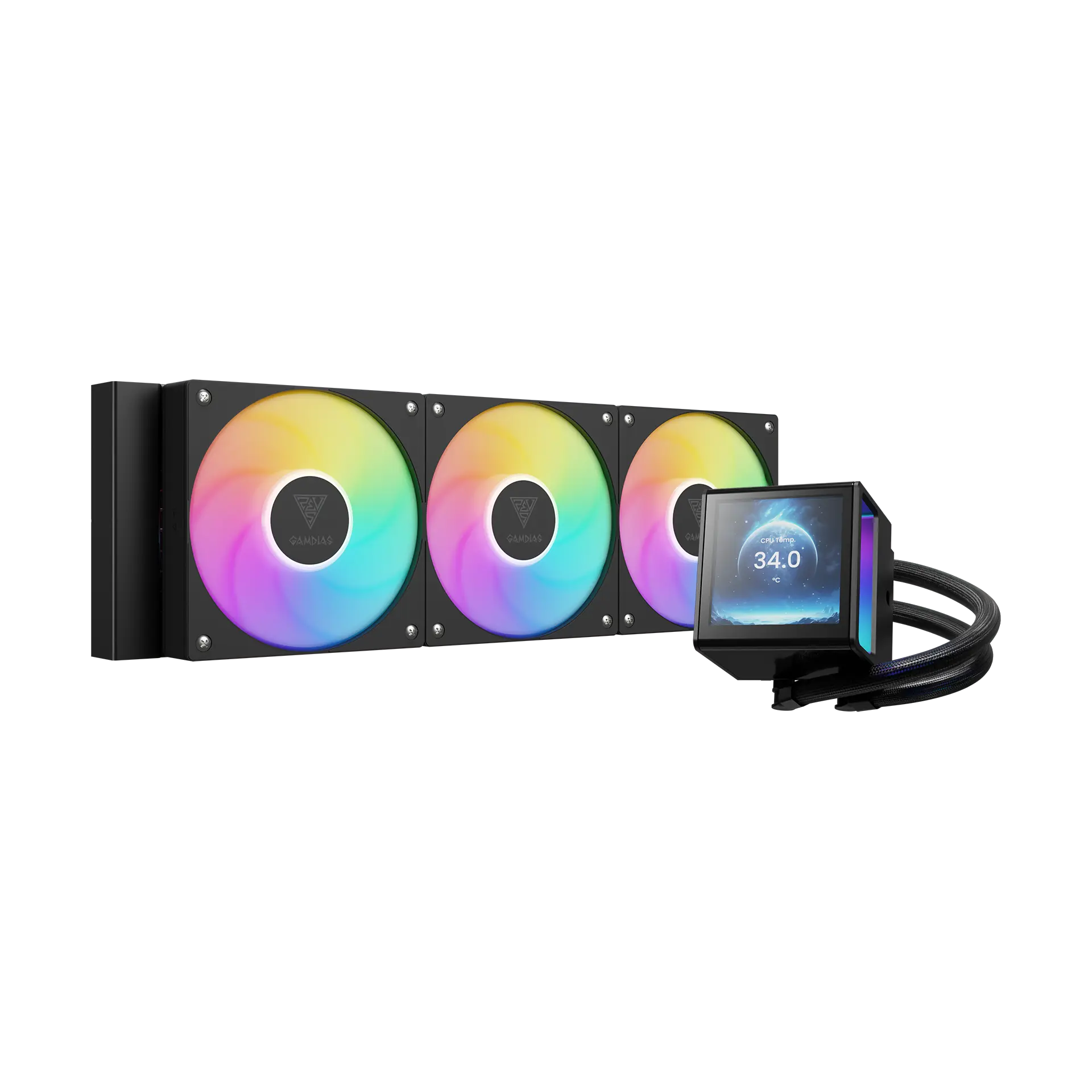 CHIONE P5-360 AIO Liquid Cooler | GAMDIAS