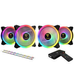 新品 GAMDIAS ARGB 120mmFAN 8個セットM2-1204R AEOLUS M2-1204R ELITE｜GAMDIAS
