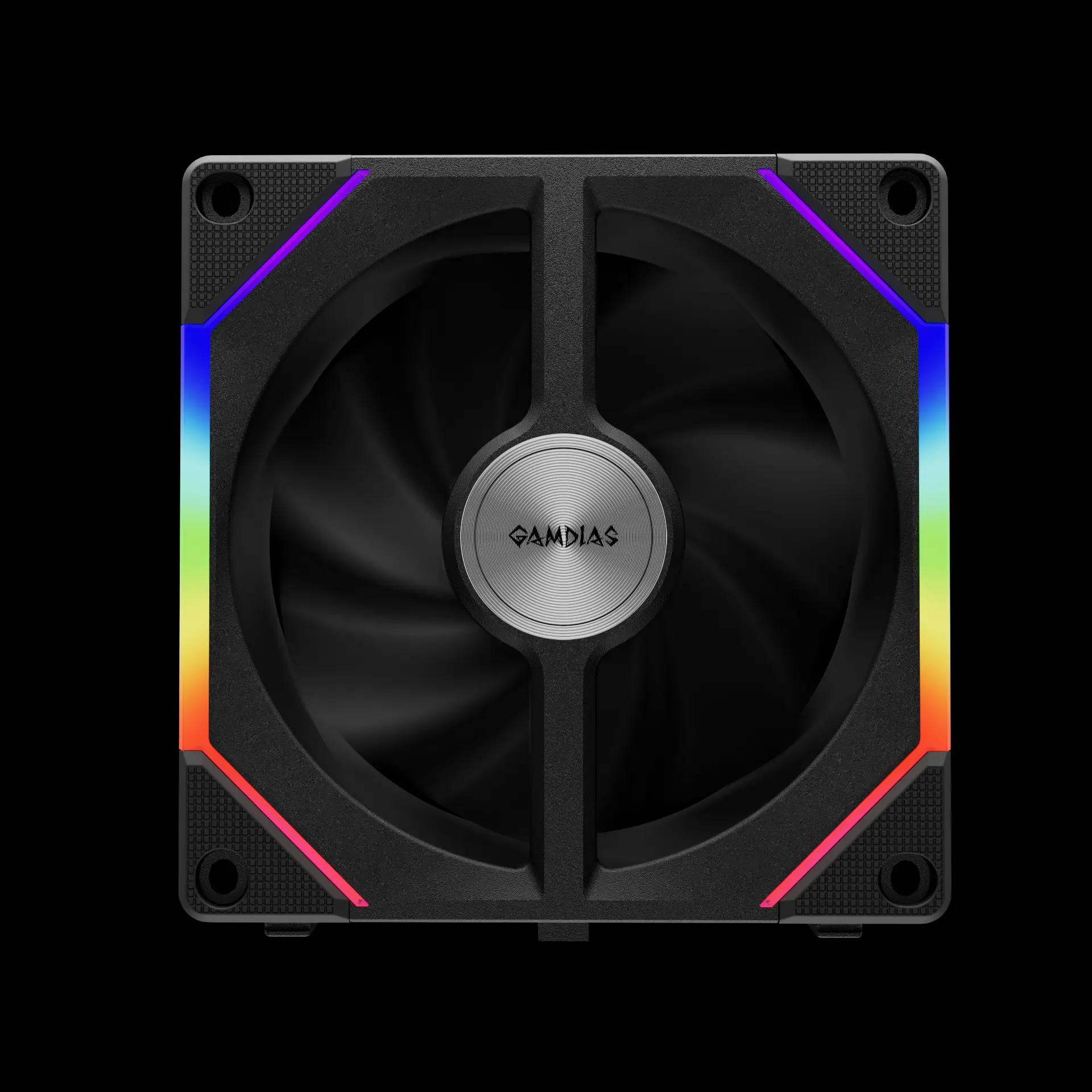 AEOLUS P2-1203 ARGB PWM 120mm Fan Pack | GAMDIAS