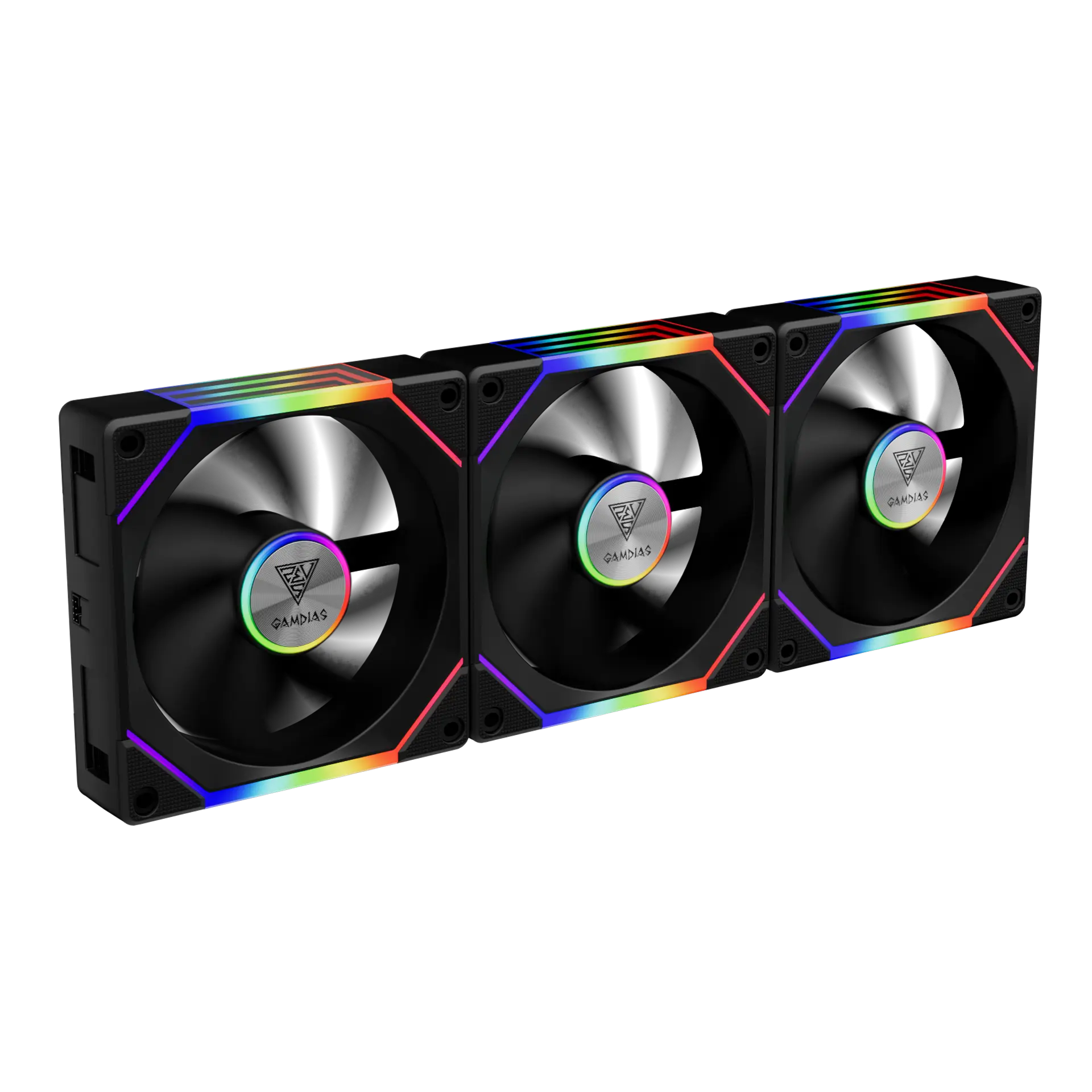 AEOLUS P2-1203 ARGB PWM 120mm Fan Pack | GAMDIAS