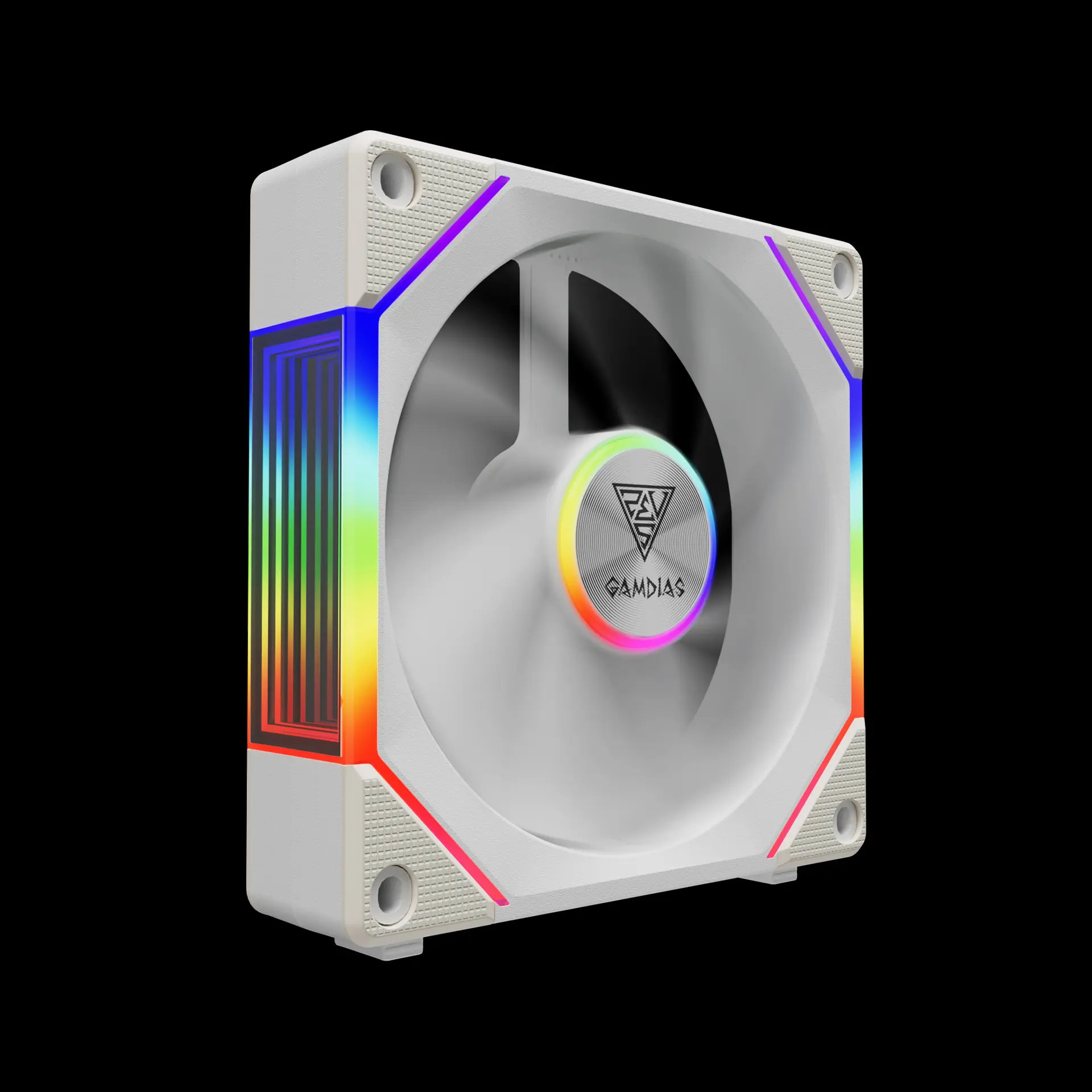 AEOLUS P2-1203 WH ARGB PWM 120mm Fan Pack | GAMDIAS