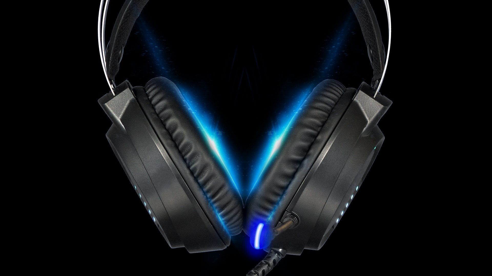 Gamdias Eros E3 RGB Gaming Headset (Black) - Green Apple Compunet