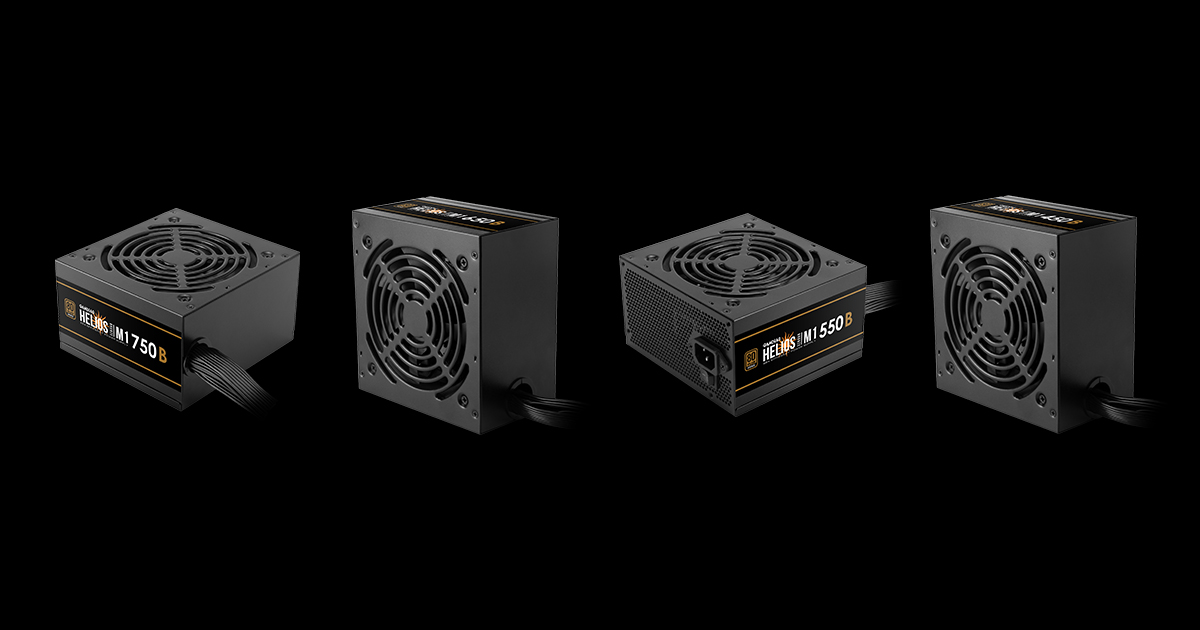 SMART, STABLE AND RELIABLE — GAMDIAS RELEASES HELIOS M1 80 PLUS BRONZE