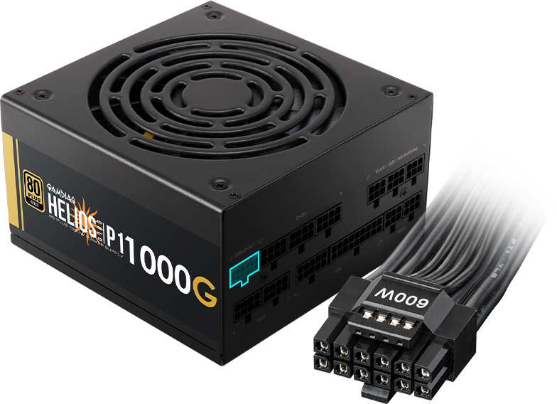 HELIOS P1-1000G 80 PLUS Gold Fully Modular Power Supply | GAMDIAS